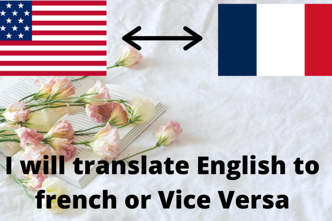 I will translate your book from english to french and vice versa