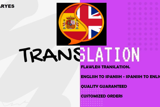 I will translate your text from english to spanish and vice versa