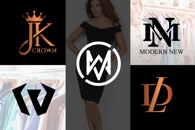 I will unique luxury clothing fashion signature and crown logo