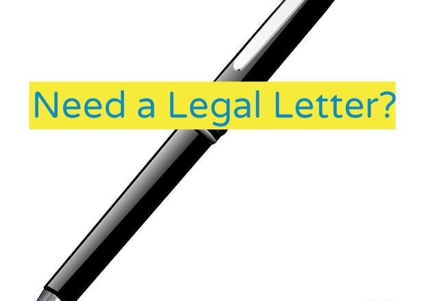 I will write a legal letter to enforce your legal rights