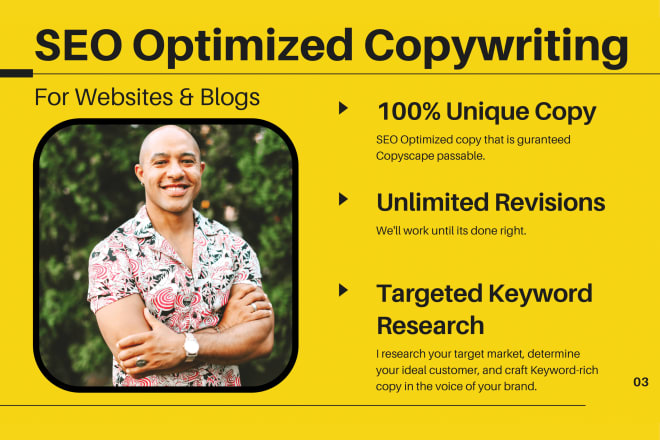 I will write copy that converts for your website