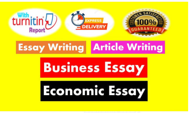 I will write essay, article in business, economics, and ethics