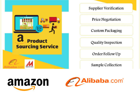 I will your amazon product sourcing agent from alibaba and china