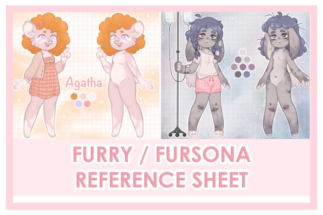 I will draw you a furry reference sheet