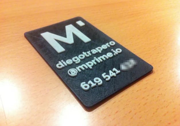 I will 3d print your business cards