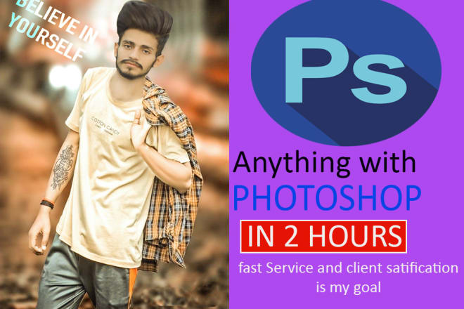 I will adobe photoshop editing, photo retouching, crop image