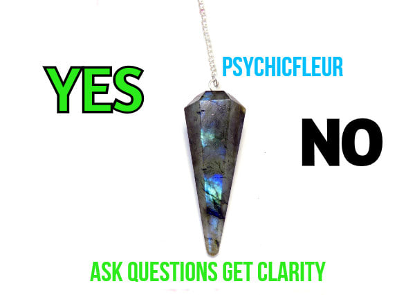 I will answer 2 yes or no questions using my pendulum