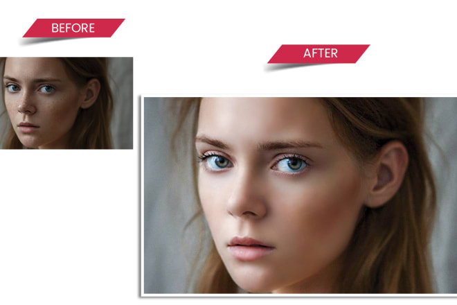 I will ask me for the best and most professional retouching without losing skin texture