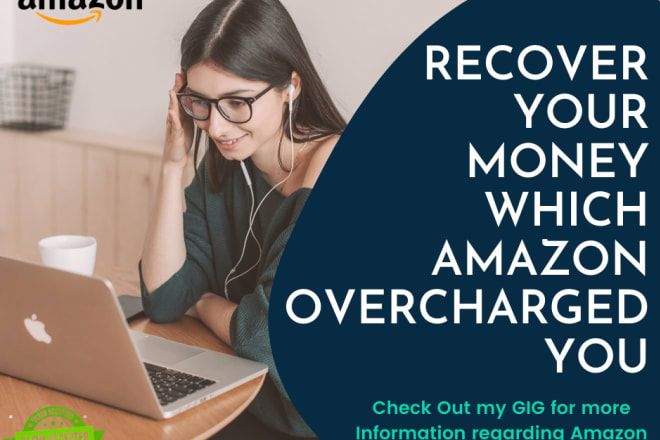 I will audit your fba account and get your money back which amazon overcharged you