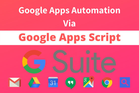I will automate sheet, calendar, form via google apps script