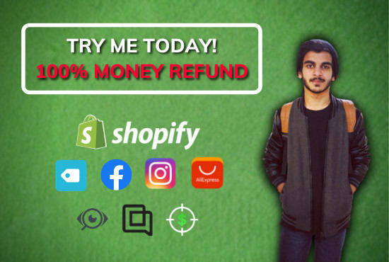 I will be a virtual assistant for your shopify dropshipping store