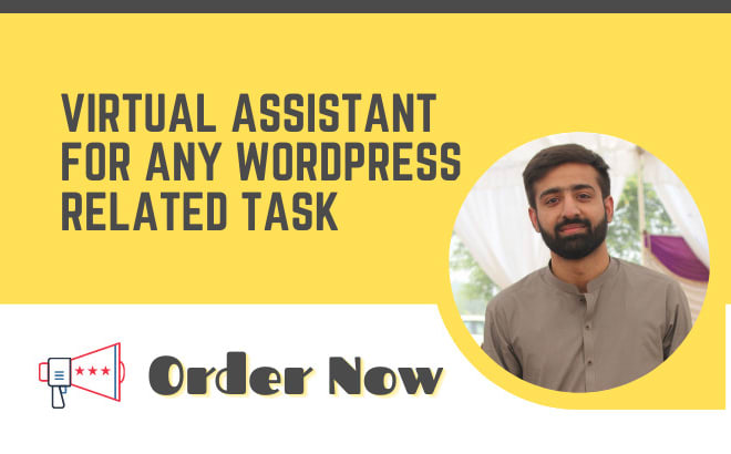 I will be your personal wordpress virtual assistant