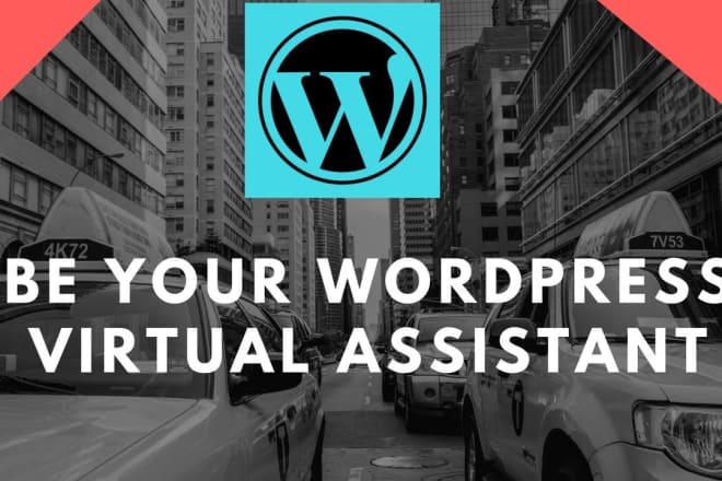 I will be your wordpress virtual assistant VA