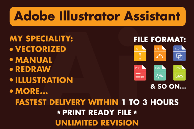 I will become your adobe illustrator assistant