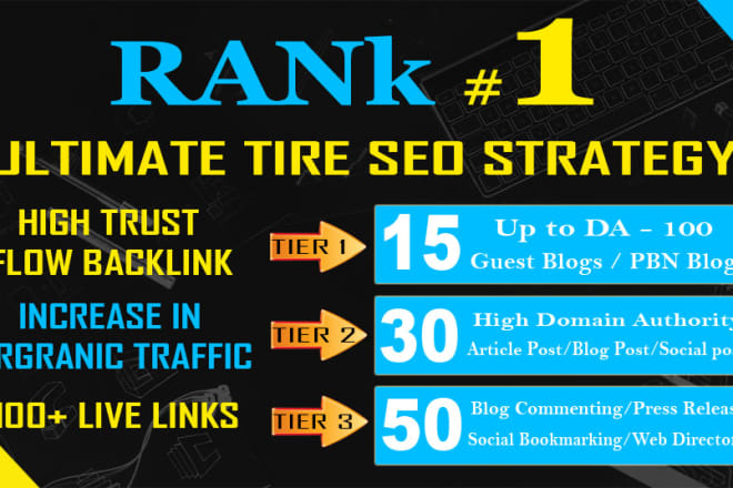 I will best tier manual link building architecture, boost your website ranking