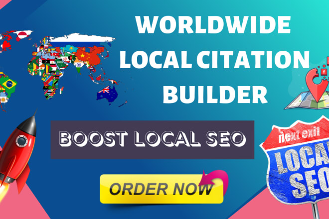 I will boost nap listing or citation for local SEO
