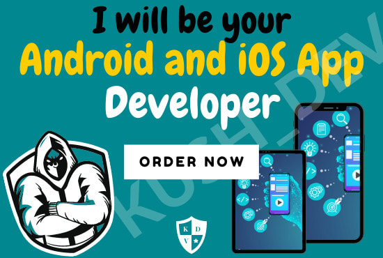 I will build android app and ios app, mobile app, web app for you