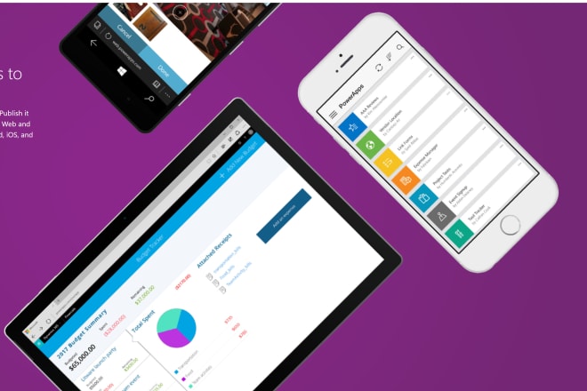 I will build microsoft powerapps mobile app