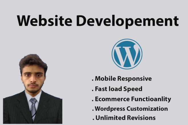 I will build responsive wordpress website