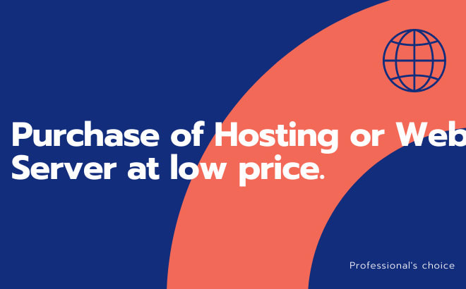 I will buy a hosting for your website at affordable price