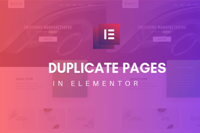 I will clone or duplicate a website using elementor or wp bakery