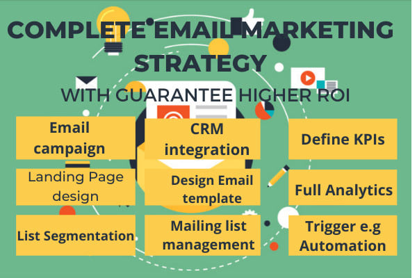 I will complete email marketing with automation