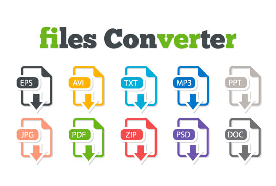 I will convert any file from any format to any other format