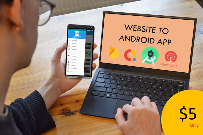 I will convert website to the app with professional quality