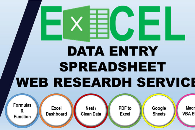I will creat ms excel spreadsheet with formula,graph, dashboard etc