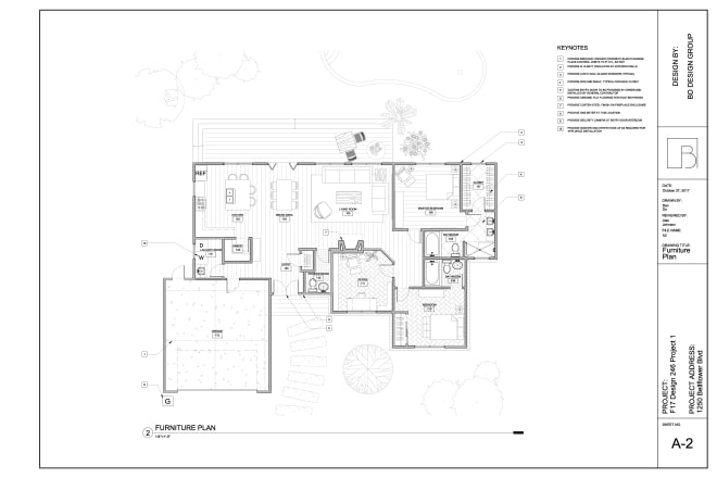 I will create 2d interior architecture drawings using cad or revit