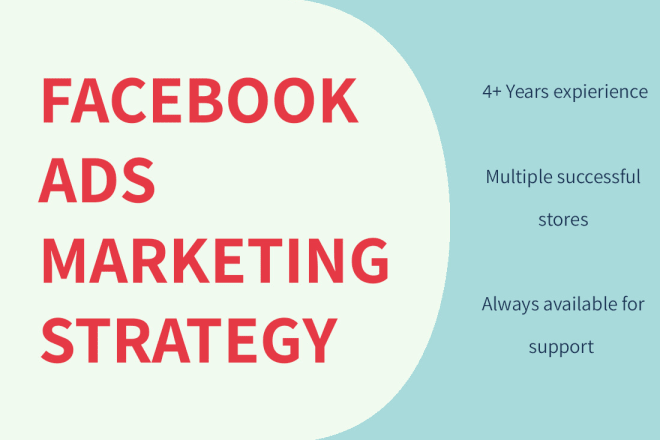 I will create a facebook marketing strategy