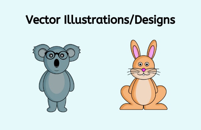 I will create a vector illustration or design as per requirement