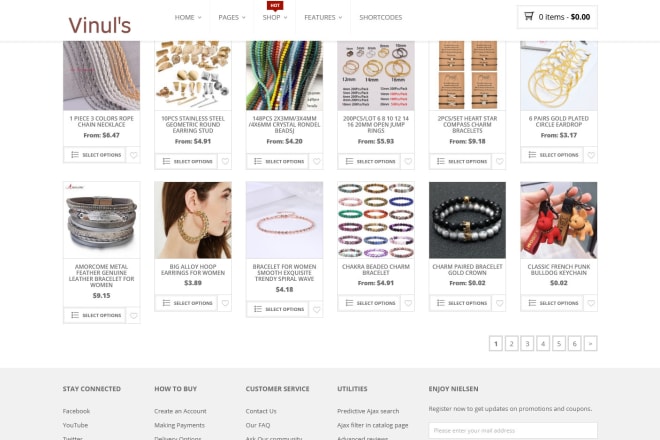 I will create a wordpress online store upload products from aliexpress