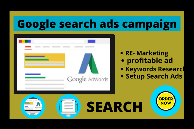 I will create and setup google search ads campaign professionally