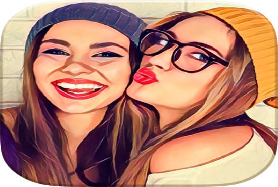 I will create awesome cartoon images of your photos