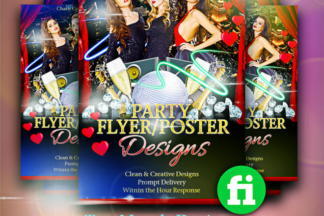 I will create catchy flyer, poster design