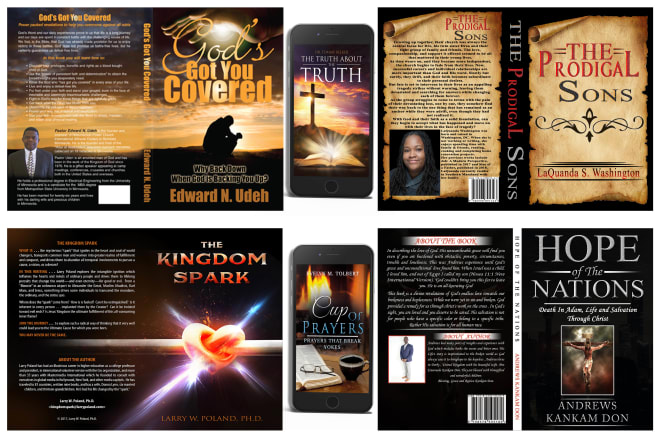 I will create christian book cover design,createspace, kindle,ebook