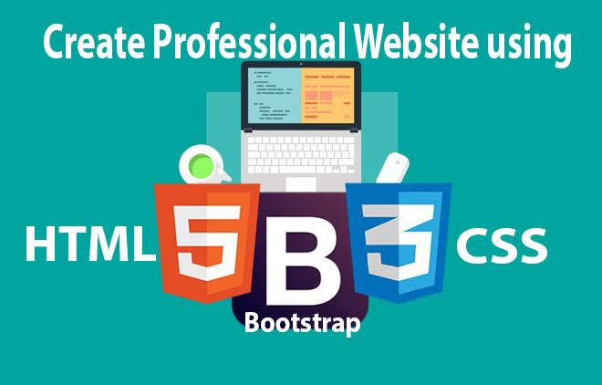 I will create custom website using html, css, bootstrap