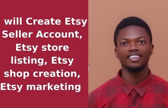 I will create etsy seller account, etsy store listing, etsy shop creation, etsy set up