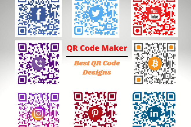 I will create qr code design and best qr code maker generator