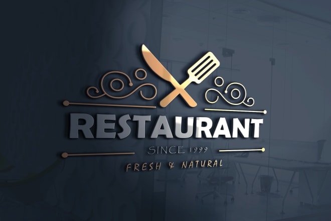 I will create restaurant, fast food and cafe logo