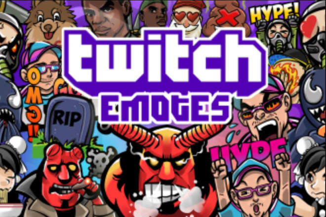 I will create superb custom twitch emote and sub badges