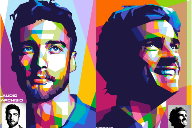 I will create your photo into fantastic wpap pop art