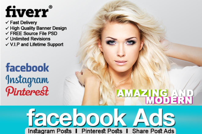 I will design 2 amazing facebook ads