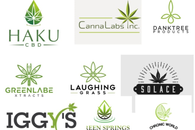 I will design a complete weed marijuana cannabis logo design