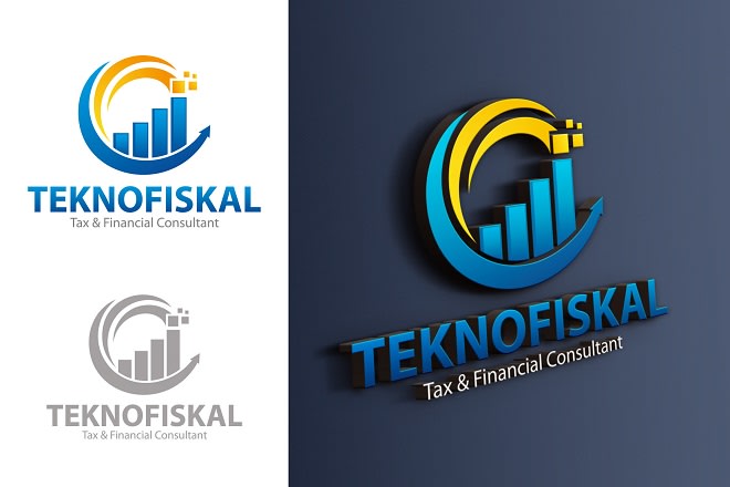 I will design a modern accounting finance tax logo design in very express delivery