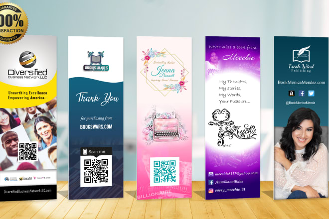 I will design any type of bookmark