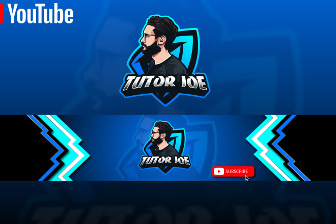 I will design best youtube profile logo and banner for you