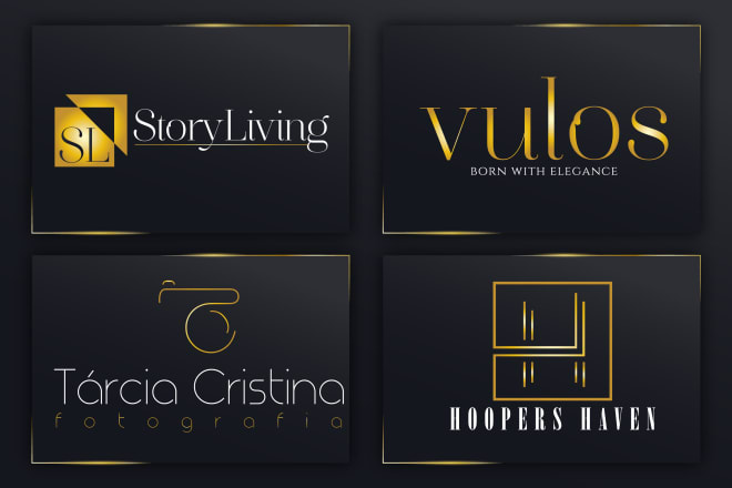 I will design creative modern flat minimal logo for your brand