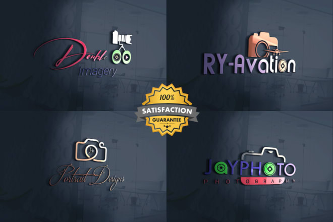 I will design creative photography logo design